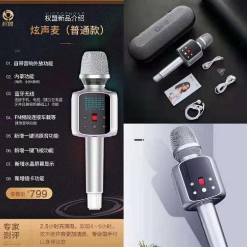 权盟炫声麦克风话筒（普通款）